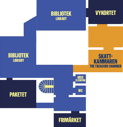 Museikarta Våning 2